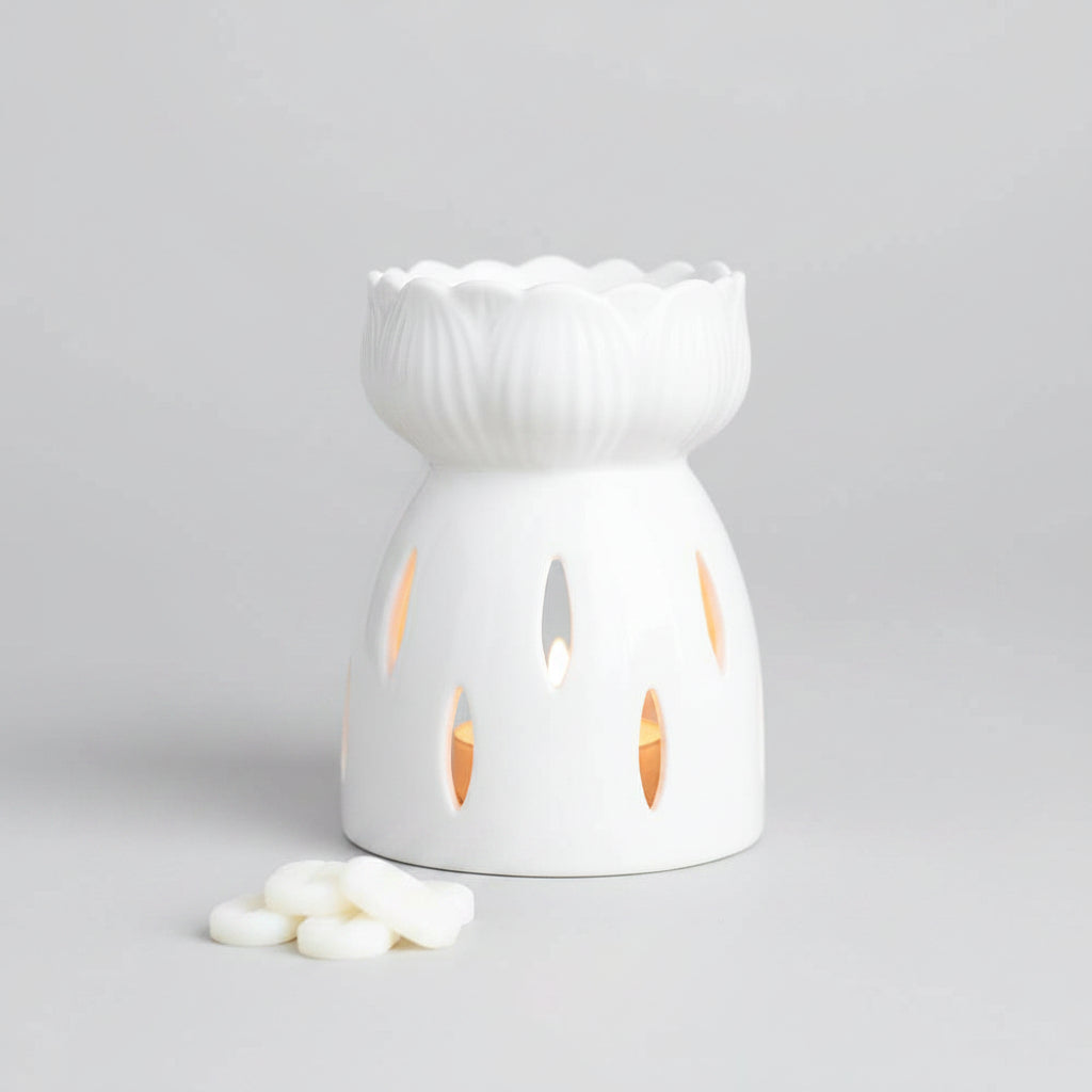 Quemador de cera Flor de Loto Hera Aroma