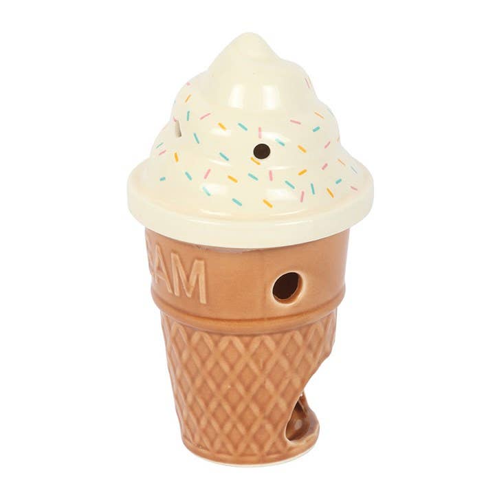 Quemador de aceite en forma de cono de helado
