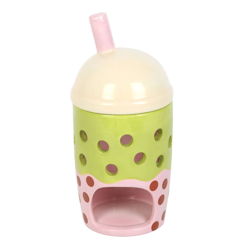 Quemador de Aceite y Calentador de Cera Kawaii Bubble Tea