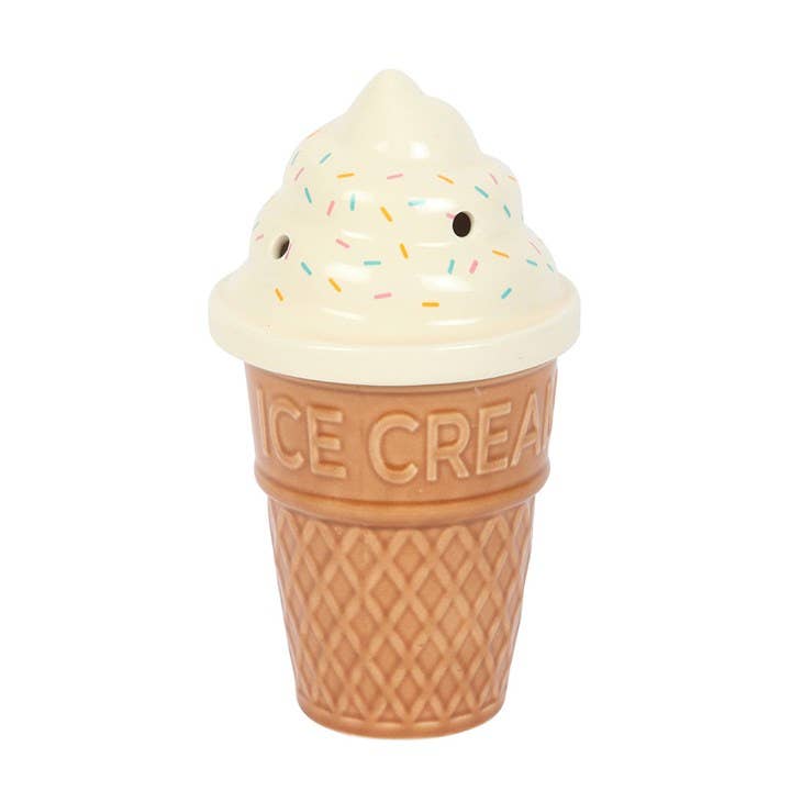 Quemador de aceite en forma de cono de helado