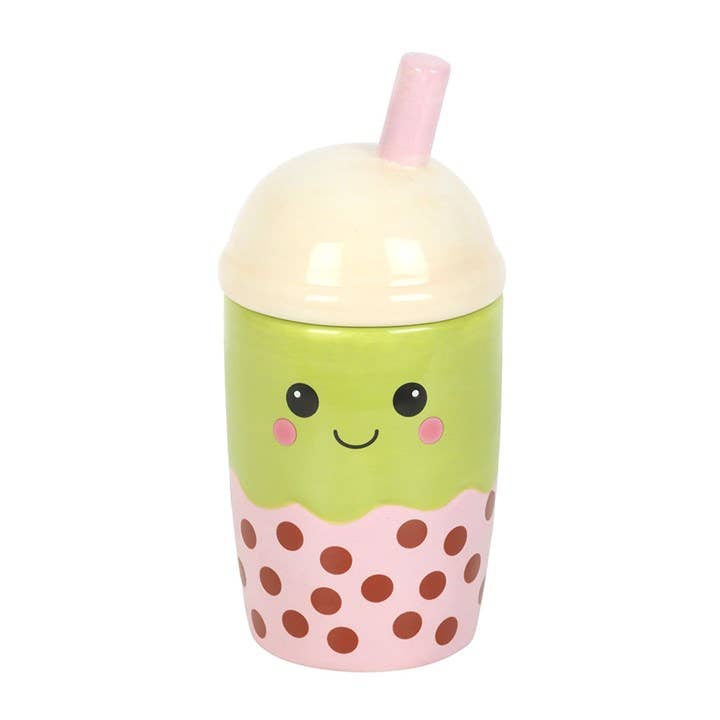 Quemador de Aceite y Calentador de Cera Kawaii Bubble Tea