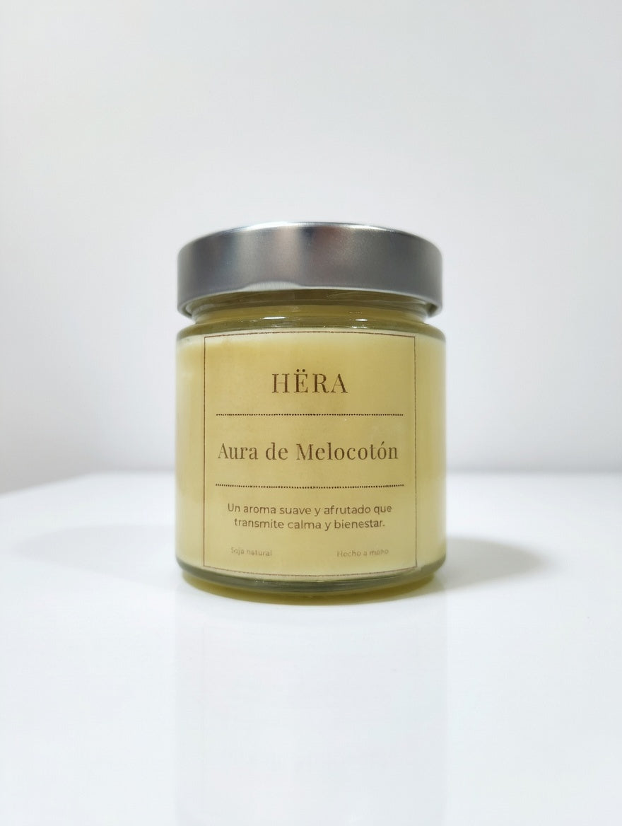 Peach Aura – Hëra Scented Candle