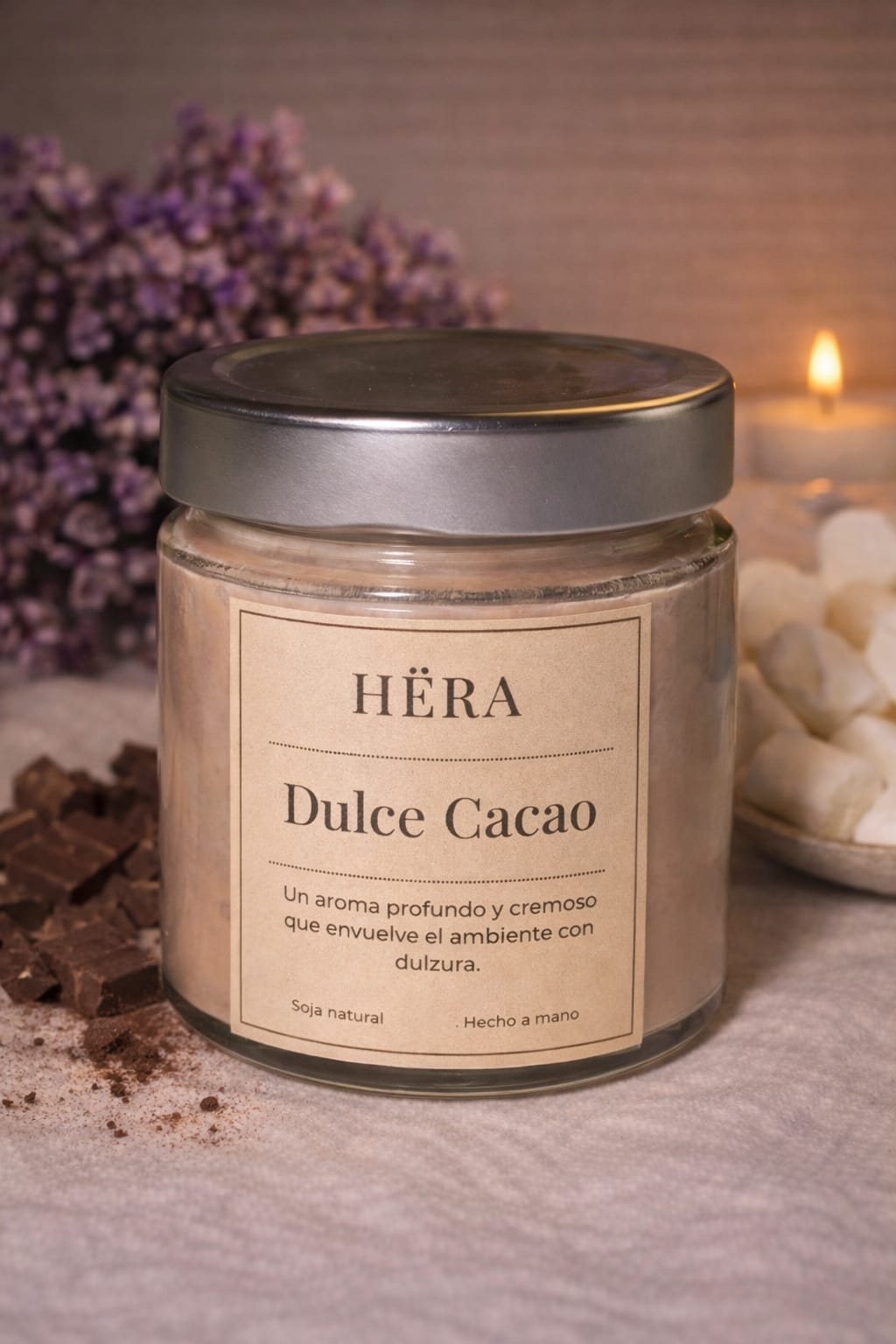 Sweet Cocoa – Hëra Scented Candle