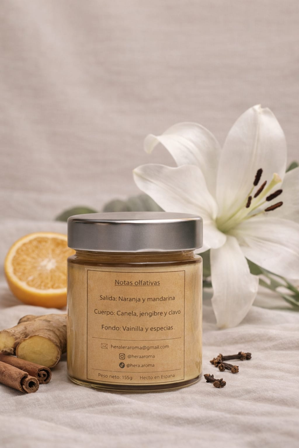 Citrus Light – Hëra Scented Candle