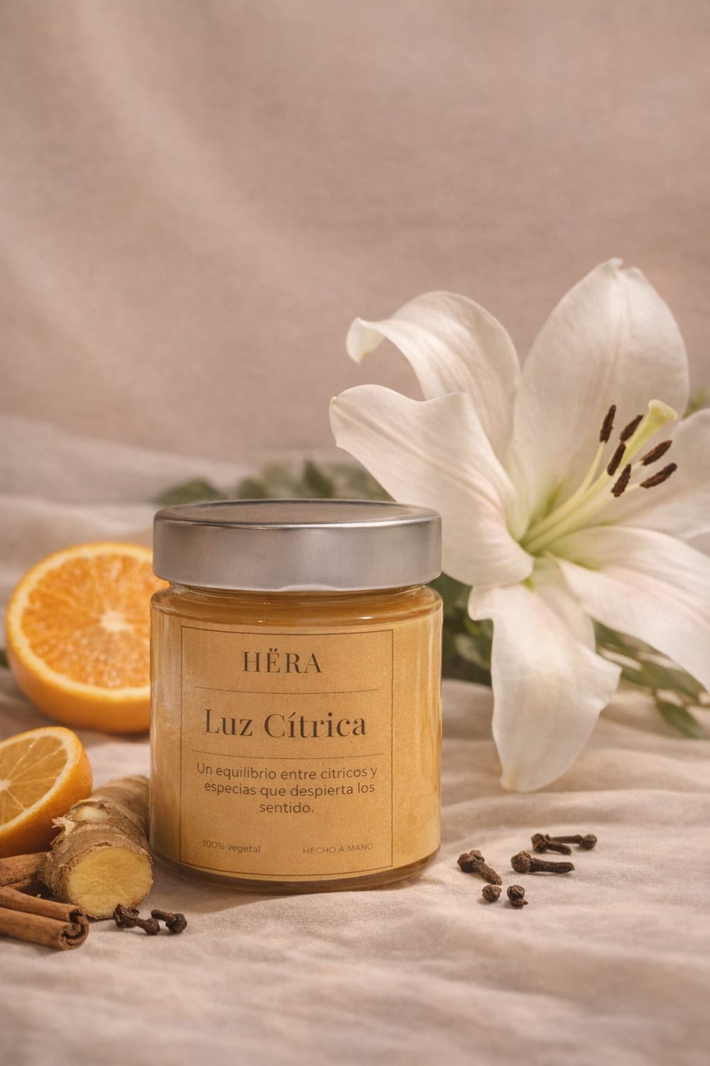 Citrus Light – Hëra Scented Candle